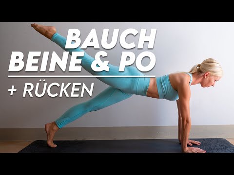 Bauch Beine Po + Rücken | Effektives Yoga Workout