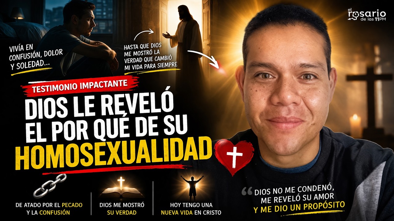 Testimonio impactante 📌 Dios le reveló el por qué de su homosexualidad