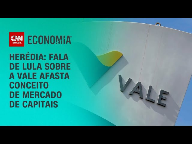 Herédia: Fala de Lula sobre a Vale afasta conceito de mercado de capitais | CNN PRIME TIME