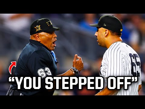 Umpire says this quick pitch was illegal, a breakdown