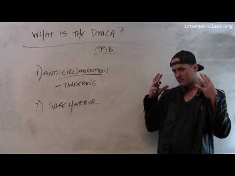 What is the Digital Millennium Copyright Act (DMCA)?