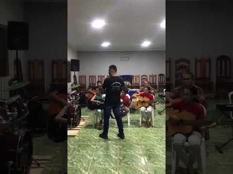 Aula de música| Cocalzinho de Goiás-Assentamento Santa Felicidade na igreja ADESAM Pr José Antônio