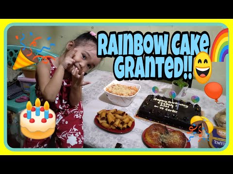 Rainbow Cake Granted || Birthday Vlog || Aug 14, 2020 || Vlog#19 Part-1