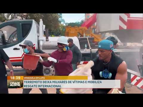 Terremotos deixam rastro de destruição na Venezuela