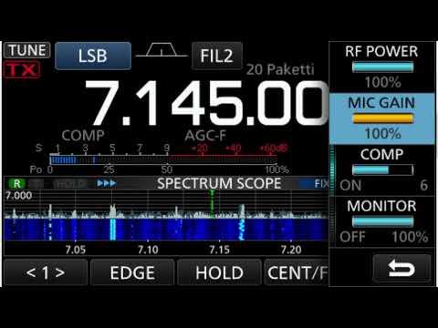 ICOM 7300 Hand vs Dynamic Mic; Myths and On-Air Tests