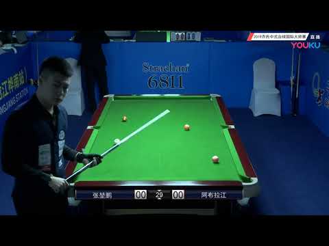 Zhang Kunpeng VS Abu Lajiang - L32 - 2019 World Chinese Pool Masters Huanan Station
