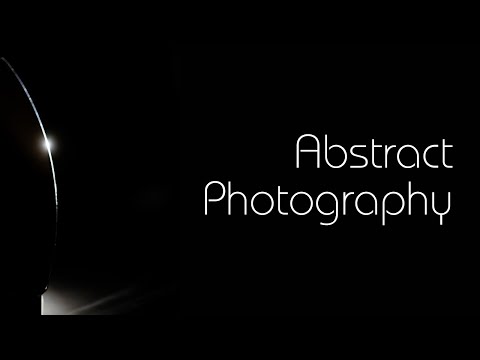 A different approach to Abstract Photography!