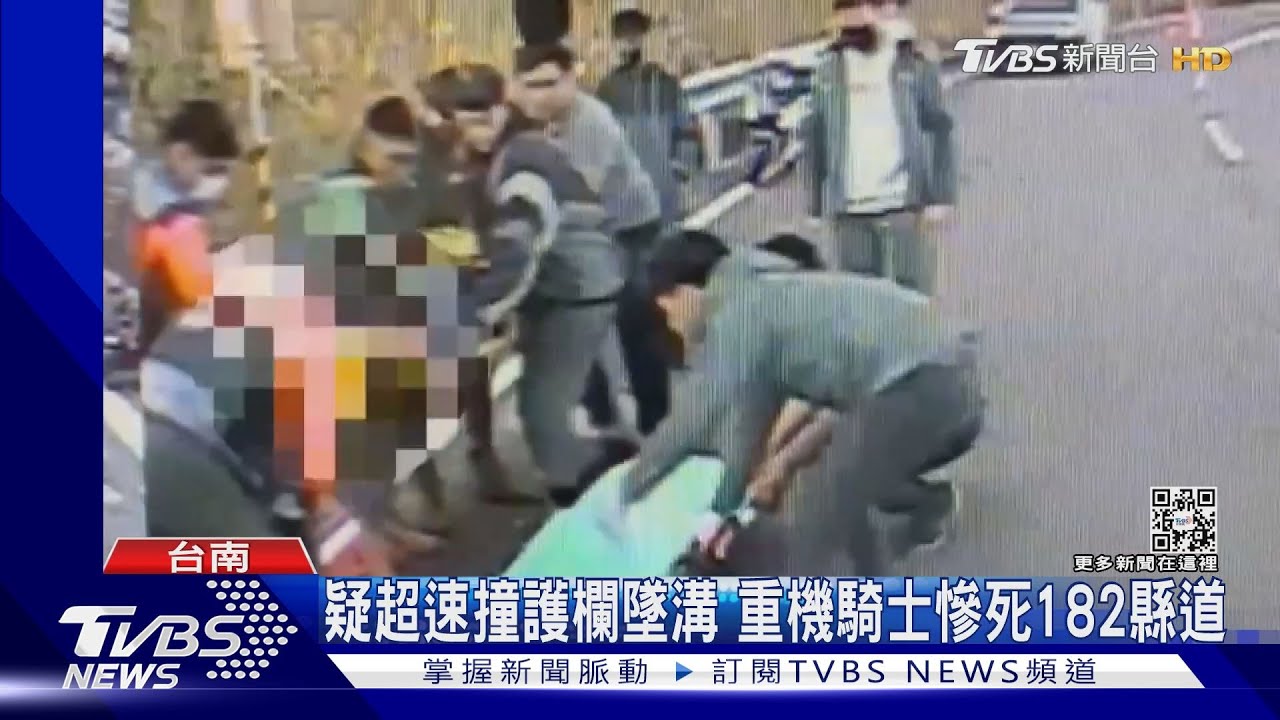 騎卡慢ㄟ！龍崎182縣道又傳事故　重機騎士墜溝身亡