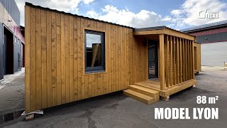 Купить модульный дом Modular house model Lyon, 88 m2, manufacturer TM TICAB HOUSE - Изображение 4 | Autoline GE Новый модульный дом Modular house model Lyon, 88 m2, manufacturer TM TICAB HOUSE | Изображение 4 - Autoline