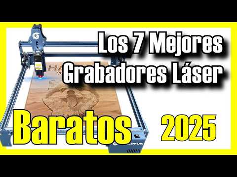 🔵 7 MEJORES Máquinas de Grabado Láser BARATAS Amazon [2025]✅[Calidad/Precio] Grabadoras Láser /Corte