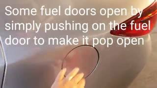How to Find Fuel Door Release on Car