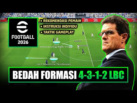 LBC 4-3-1-2 Formation Surgery (Counter Attack) eFootball 2026
