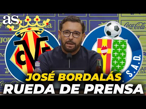 BORDALÁS muy CALIENTE en RUEDA DE PRENSA por la ROJA a LUIS MILLA en el VILLARREAL vs. GETAFE CF