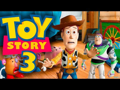 Toy Story 3 Video Game | Full Walkthrough | English | Woody's Round-Up Part 1