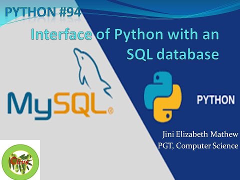 Python 94 Mysql Python Connectivity
