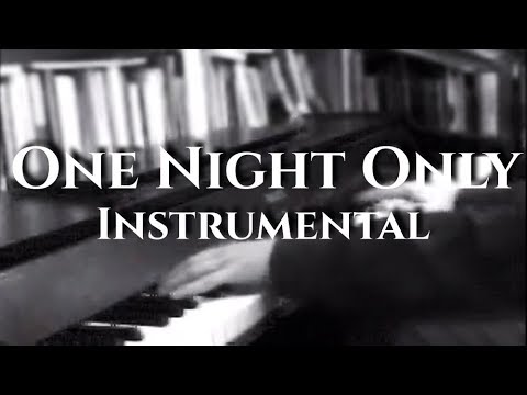 One Night Only (Dreamgirls) - Karaoke (Piano & Orchestra) by Gijs van Winkelhof