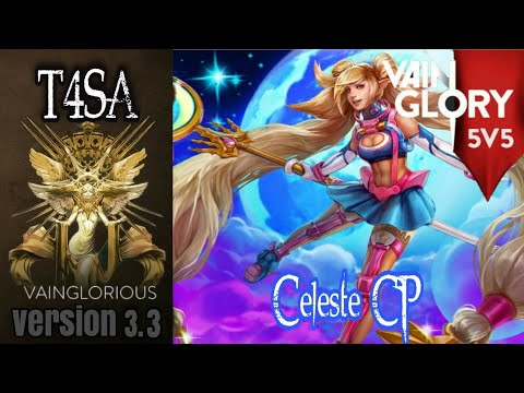 5v5 T4SA | Celeste CP - Vainglory hero gameplay from pro player