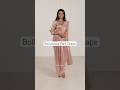 Bollywood Pant Drape Pink Saree Saree Draping New Style Modern Saree Draping Styles Shorts