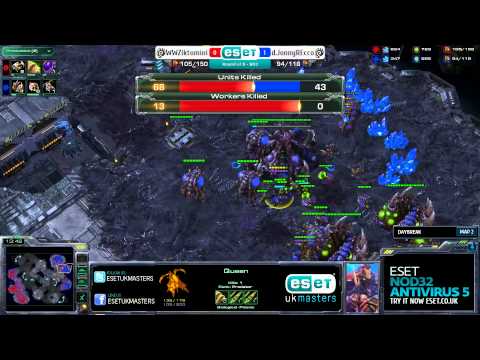ESET UK Masters Online Qualifier #4 - [Z] JonnyREcco vs [Z] Ziktomini - Map 2