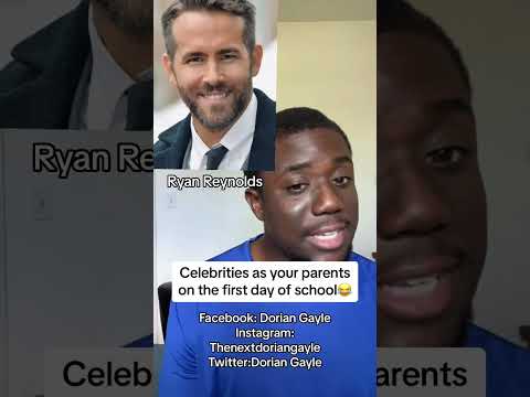 Celebrities as your parents after the first day of school 😂