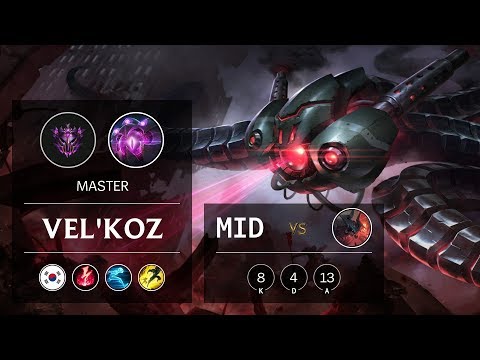Vel'Koz Mid vs Aatrox - KR Master Patch 9.11