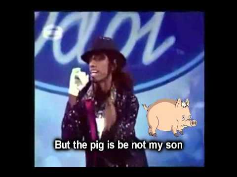 Funny celebrity videos - Malaysian Idol (Michael Jackson)