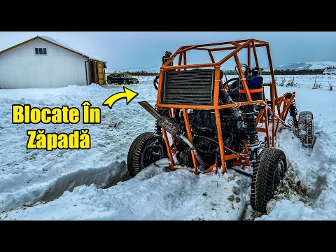 Stuck in the Snow with the Buggy and the Compact E36