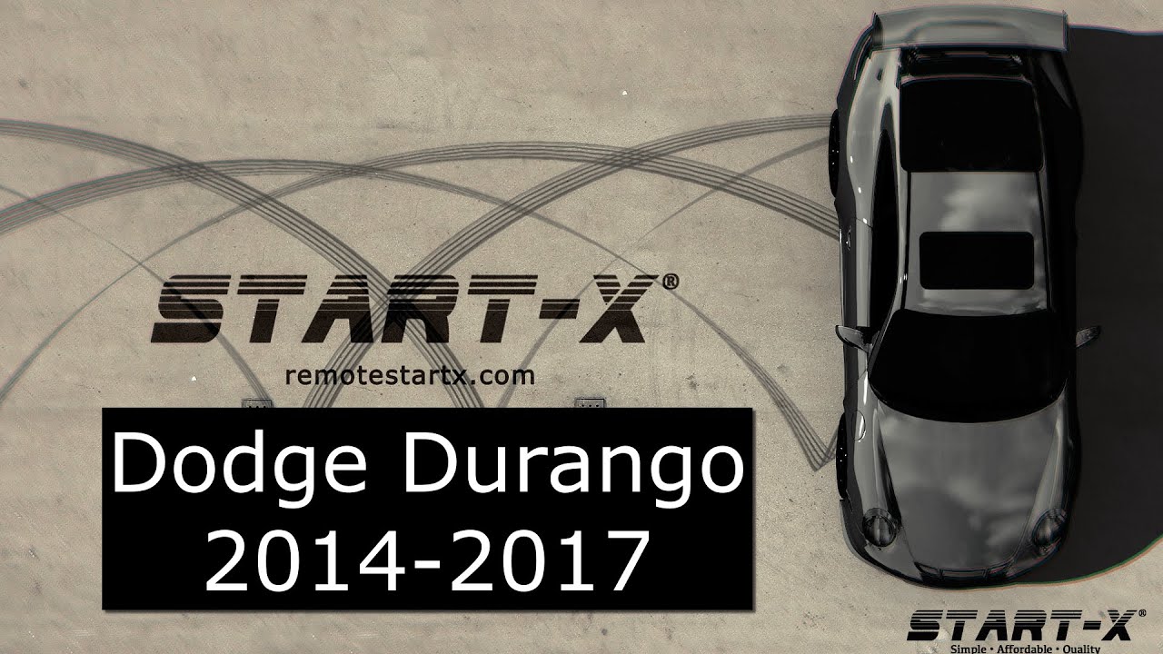 Remote Start install Dodge Durango 2014-17