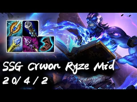 SSG Crown Ryze Mid vs Katarina | Korea High Elo Replays