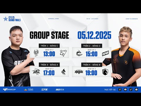 🔴ROC x VP - EP x NV - BS x STS - XR x TL | CFS 2025 GRAND FINALS GROUPSTAGE DAY 3
