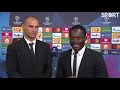 Branislav Ivanović & Michael Essien react to the UEFA Champions League draw