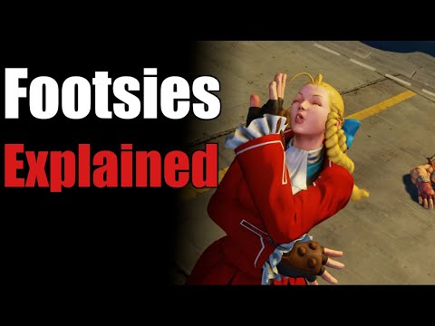 Explanation of Footsies: Footsies types in SFV