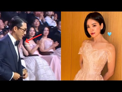 Song Hye Kyo’s Look at Ex Hyun Bin at Blue Dragon 2025 Sparks Buzz After Skipping Red Carpet