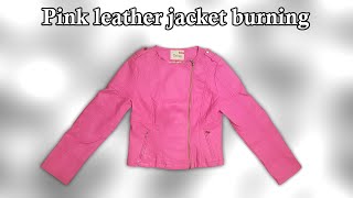 Leather jackets burning 7