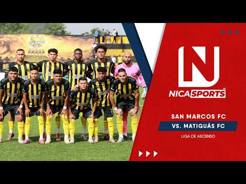 📡 EN VIVO - Liga Ascenso ⚽ San Marcos FC 🆚 Matiguás FC | Torneo Clausura 2026 - Final Ida