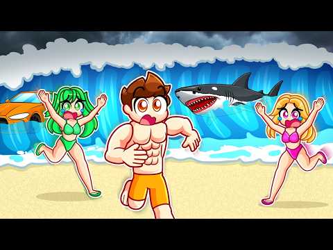 UCIEKAMY PRZED OGROMNYM TSUNAMI w GTA 5!