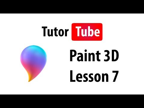 Paint 3D Tutorial Lesson 1 Interface