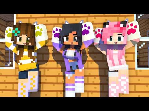 YAY ARIGATO SUPER IDOL FIRST MEET APHMAU MEU SAN KC - MINECRAFT ANIMATION #shorts