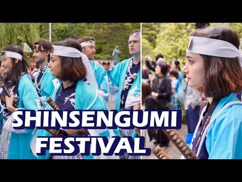 Taking Part in a Japanese Samurai Festival Parade! | Shinsengumi Festival