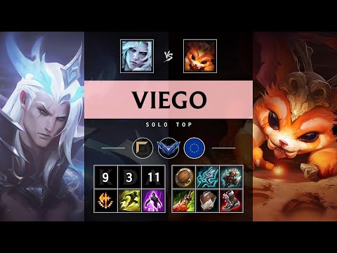 Viego Top vs Gnar - EUW Diamond Patch 25.09