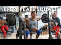INSANE PRs w/ RUSSWOLE & AMANDA LAWRENCE | 6-Plate Squat!!