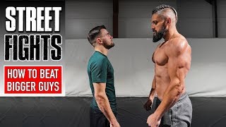 How To Fight &amp; Beat Bigger Guys | STREET FIGHT SURVIVAL | Most Painful Self Defence Techniques