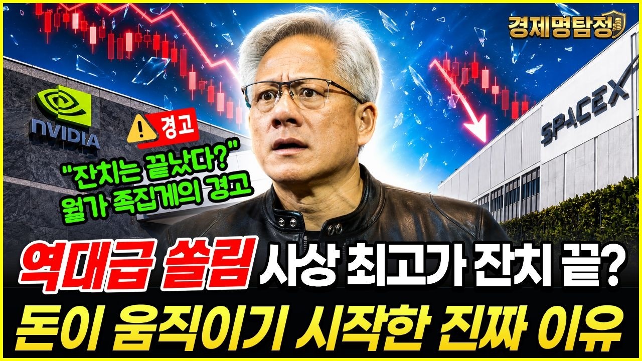 사상 최고가 잔치, 끝나나? | 월가 돈이 움직이기 시작한 진짜 이유