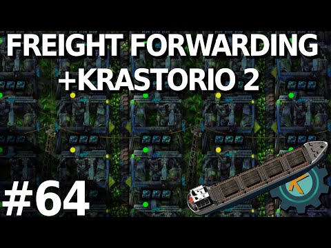 Factorio Freight Forwarding K2 20x #64 — ALL The Uranium