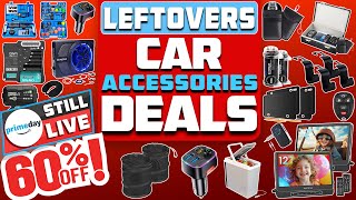 Leftover! 60% OFF Prime Day Car Accessories! 45 Must-Have Amazon Deals Still LIVE!