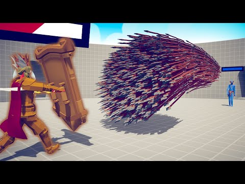 THE KING MIRROR SHIELD vs EVERY GOD - TABS | Totally Accurate Battle Simulator 2023