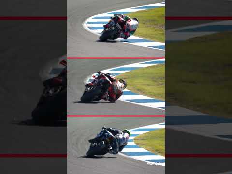 It's riding style comparison time 🤩 | 2026 #EstorilWorldSBK 🇵🇹