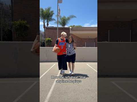 Bro gets every call😭 #basketball #hoops #sports #shorts