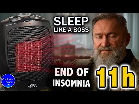 SLEEP LIKE A BOSS, Defeat insomnia, Imposing heater sound to sleep deeply, white noise
