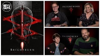 Brightburn -Elizabeth Banks, James Gunn, David Denman on the horror / superhero mashup video